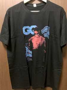 Travis Scott トラヴィス スコット ラップ Tシャツ hiphop rap trap gq black 黒 ラッパー