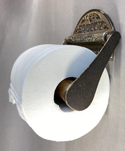 1890's アンティーク トイレットペーパーホルダー/アイアン/ビンテージ/ランプ/o.c.white/カントリー/ドアノブ/店舗什器/照明/シャビー/鏡_画像4