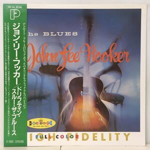 BLUES/JOHN LEE HOOKER John * Lee *f car / DRIFTIN' THRU THE BLUES (LP) domestic record P-VINE, *59-61 year te Toro ito recording (g089)