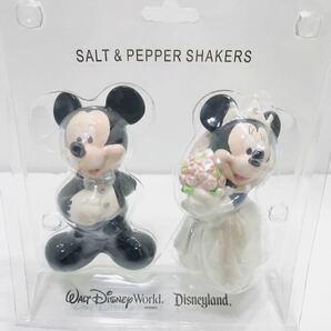 ディズニー SALT & PEPPE SHAKER ミッキー&ミニー　フィギュア