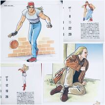 【当時物・NEOGEO・ネオジオ】SNK 餓狼伝説　1994年カレンダー【ポスターイラスト絵師：森気楼】Fatal Fury poster_画像1