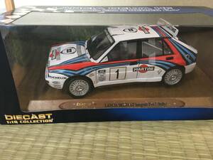 　RICKO lancia delta ランチアデルタ　 1/18 ミニカー　新品未使用　1