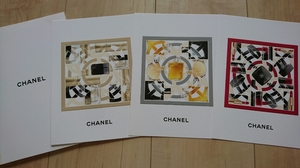  Chanel original card 3 sheets with cover * not for sale * new goods * unused 