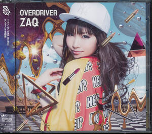ザックZAQ/OVERDRIVER★CD+DVD★RAIL WARS! レール・ウォーズ