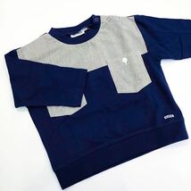 【新品未使用】BLUEU AZUR ブルーアズール 80cm 七分袖　Tシャツ　リオ　rio_画像1