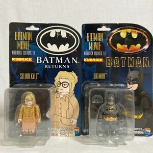 レア キューブリック バットマン BATMAN & SELINA KYLE セット メディコムトイ KUBRICK セリーナ・カイル フィギュア リターンズ