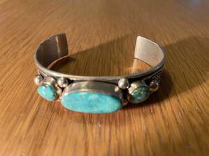  Alba -to J kAlbert Jake Navajo Navajo stamp Work turquoise bangle 