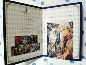 FGO CBC2020カフェ 非売品ポストカード 招待状 エミヤアーチャー ヴラド三世 パラケルスス カルデアボーイズコレクションFate/Grand Order