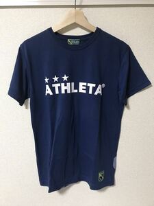 ATHLETA アスレタ カフェブラロゴ　Tシャツ　ネイビー　Lサイズ