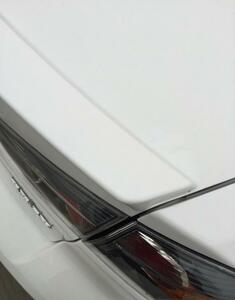即納可 Mitsubishi Lancer EvolutionX EVOX 10 リヤスポイラー トRunXポイラー ABS 素地 未塗装品 2008-2015