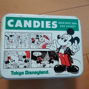 昔のディズニーランド キャンディ缶 昭和レトロ