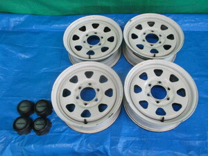 Σ3F rice field Elgrand ambulance E50 Nissan original 16 -inch steel 6JJ PCD139.7 6H 4 pcs set 