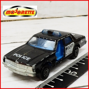 Majorette No.240[ Chevrolet Impala CHEVROLET IMPALA Police car N31 black black ]1/69 minicar # MajoRette [ door missing * body only ]