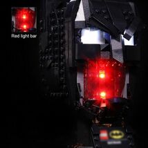 激レア!! MOC ブロック スーパー・ヒーローズ 76182 互換 バットマン マスク LEDライト 照明 キット カスタム パーツ DL162_画像2