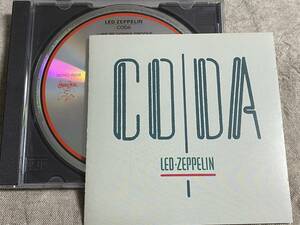 LED ZEPPELIN - CODA 32XD-629 国内初版 日本盤 レア盤