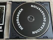 [スラッシュメタル] HEADBANGER - NUCLEAR DEVASTATION 2008年 ポーランド 廃盤 レア盤_画像2