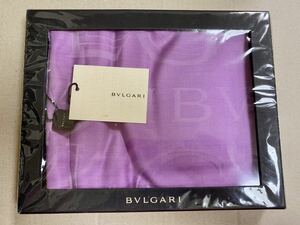 【新品未開封送料込】BVLGARI ブルガリ ストール ショール シルク ウール クーラー対策 ブランド 小物