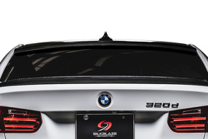 SilkBlaze/F30 BMW 3シリーズ 320i M Sport…8A20（H29.5～H30.12）ルーフスポイラー/WETカーボン　品番：TSRBMW3-RSC