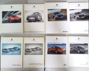 Каталог Porsche Porsche (японская версия) 4 типа 8 книг.