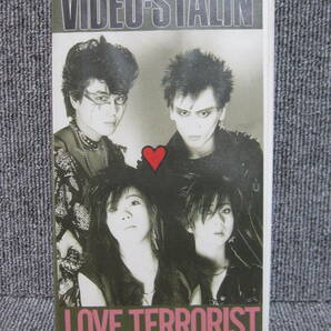 【廃盤 VHS お宝 ビデオ ジャンク】ザ・スターリン LOVE TERRORIST VIDEO - STALIN 遠藤ミチロウ 激レア！同梱発送歓迎！出品リストで検索の画像2