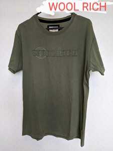 WOOLRICH ◆◆ウールリッチ　モスグリーンTシャツ サイズO used