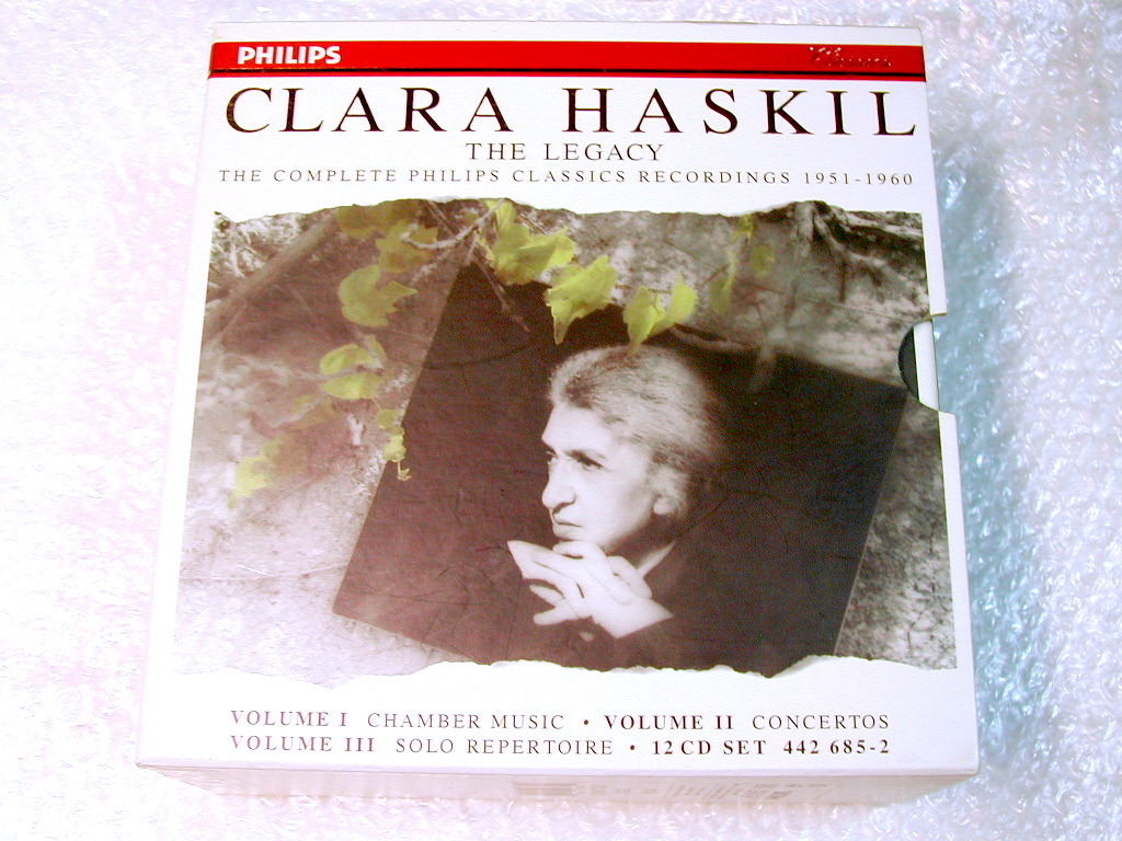 クララ・ハスキル  ピアノ協奏曲 ソナタ 他 50年代録音 ピアノ名演集10CD