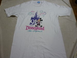 USA古着　80S90s ミッキーTee　MICKEY DISNEYLAND　ディズニー　USA製　アメリカ製　８０年代 90年代ヴィンテージビンテージ