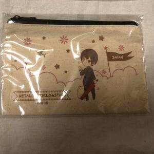  Hetalia Japan Flat pouch pouch World*Stars