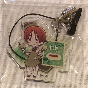  Hetalia Italy earphone jack 1 acrylic fiber key holder ak key World*Stars