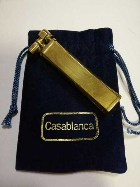 昭和レトロ CASABLANCA MONEY CLIP LIGHTER　カサブランカ　フリントライター　リザーブ　シークレット　マネー　マイクロフィルム　ケース