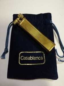  Showa Retro CASABLANCA MONEY CLIP LIGHTER Casablanca money clip flint lighter reserve money case 
