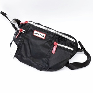 WB491 HUNTER Hunter ORIGINAL NYLON BUMBAG original nylon bam bag black UBP7020KBM waist bag body bag *60