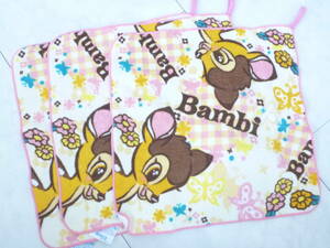 3 шт. комплект новый товар Disney Bambi полотенце для рук уход за детьми .