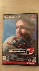 【中古】Winning Eleven 7ソフト&付属PS2用メモリーカード セット ウイニングイレブン7 解説書付 純正プレステ2メモリーカード