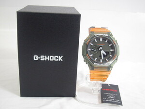 未使用 CASIO カシオ G-SHOCK GA-2100 SERIES GA-2100HC-4AJF 腕時計 □UA8524