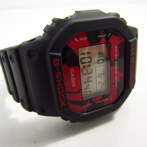 未使用 CASIO G-SHOCK カシオ G-ショック Black Eye Patch DW-5600JK-1JRスクエア デジタル 腕時計 ☆AC20358の画像3