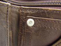 CORBO コルボ レザー 三つ折り財布(小銭入れあり) ▼AC20389_画像9