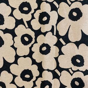marimekko マリメッコ リネン生地miniUNIKKO 1/4カット