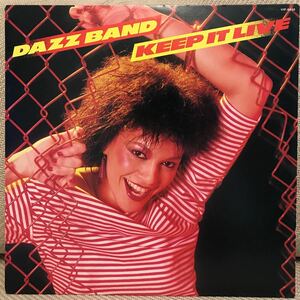 DAZZ BAND - KEEP IT LIVE 日本盤LP