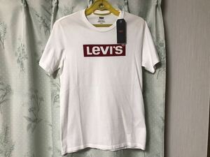 新品未使用リーバイス半袖TシャツLEVI’S白色ホワイトロゴ