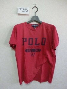 Ralph Lauren футболка S красный POLO Logo U шея Ralph Lauren 