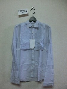 kolor シャツ 3 長袖 水色 定価39000円 カラー