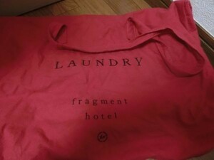 fragment laundry バッグ ランドリー レッド ランドリーフラグメント