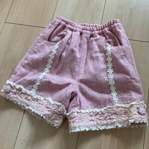 未使用に近い スーリー ショートパンツ キュロットパンツ 半ズボン 95cm