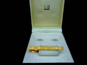 *N2867*# beautiful goods #[dunhill] Dunhill [ Gold ]# necktie pin 