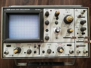 ★YEW MODEL3663 OSCILLOSCOPE　１００MHz 　２ｃｈ★通電確認済