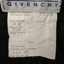 値下☆USED*GIVENCHY/ジバンシィ/38/M相当/ヴィンテージ/フランス製ウール100%切り替えタイトスカート/ブラック/黒色/上品/デイリー/通勤_画像6