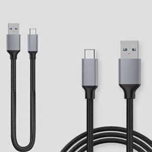 2本セット USB to type Cケーブル 3高速充電 超高速データ転送