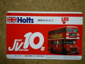 bus・110-101900　武蔵ホルト　ロンドンバス　テレカ