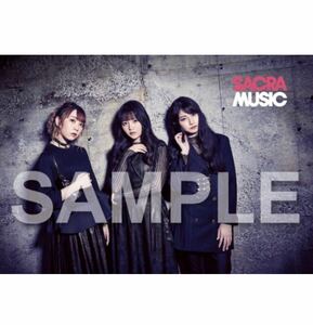 TrySail HMV特典ブロマイド　麻倉もも　雨宮天　夏川椎菜